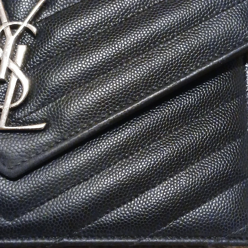 💯% Authentic YSL Envelope Wallet (no chain) - Picture 13 of 16